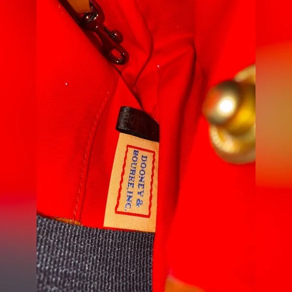 **SOLD** Dooney & Bourke Mini Turquoise Croco Embossed Satchel Bag - Picture 15 of 17